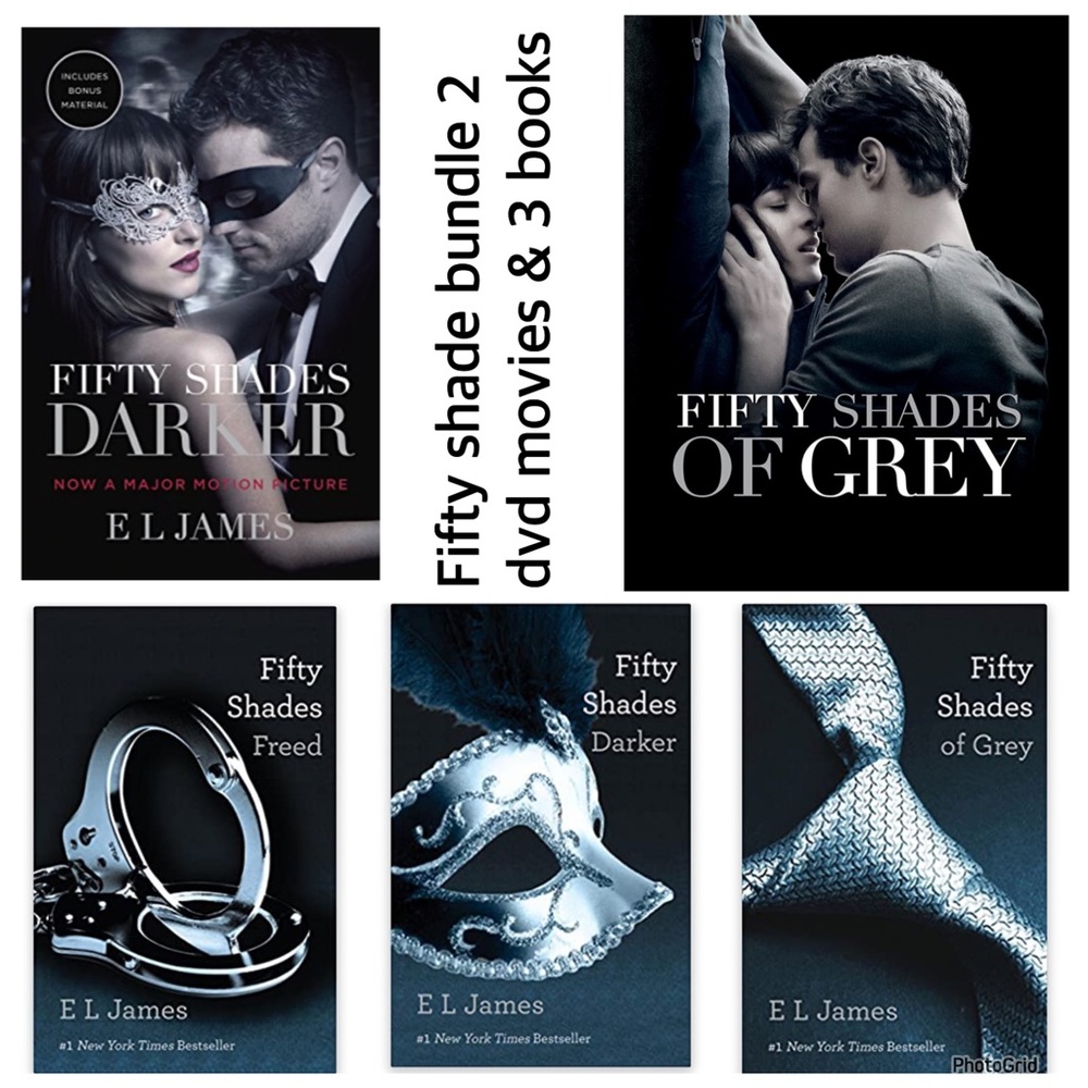Fifty Shades Books and Movies Lot